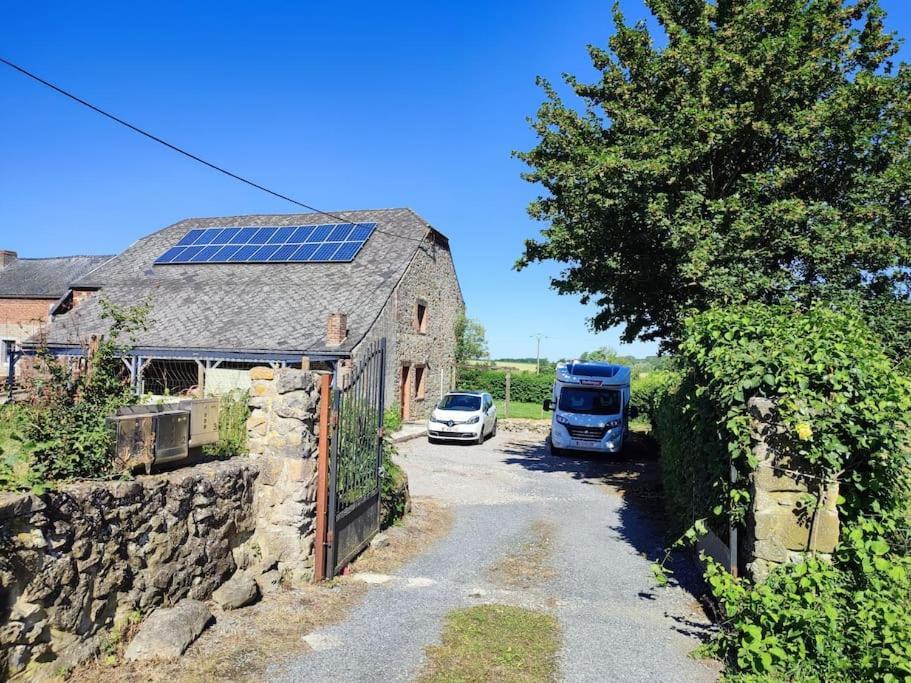 Ferienwohnung Le Champs Des Lievres Beaumont Exterior foto